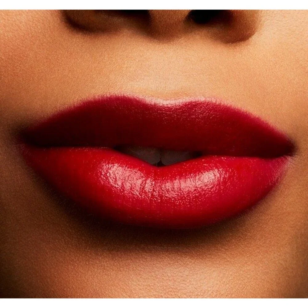 MAC E For EFFORTLESS Lipstick ~ Burnt Deep Red Matte ~Love Me NIB RETIRED